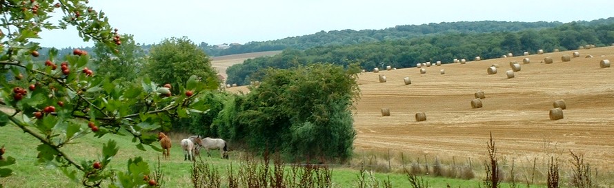 Village de Saint Fuscien en Picardie